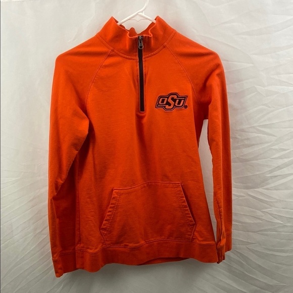 Tops - Oklahoma State University Women’s Size Medium Pullover 1/2 Zip OSU Cowboys